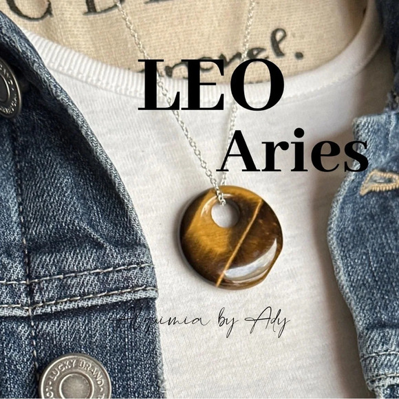 Tiger’s eye stud earrings in silver/western silver jewelry - Picture 7 of 7